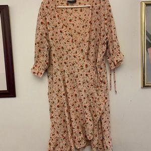 ASOS CURVE Wrap Dress - 18